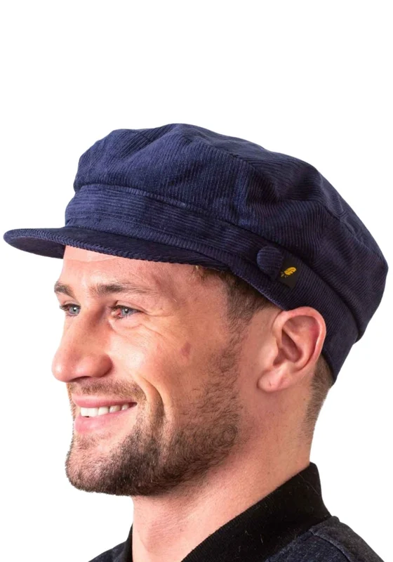 Skipper Cord Cap - Navy Navy / L
