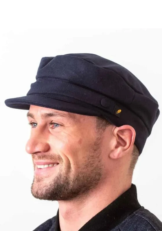 Melton Skipper Cap - Navy Navy / L