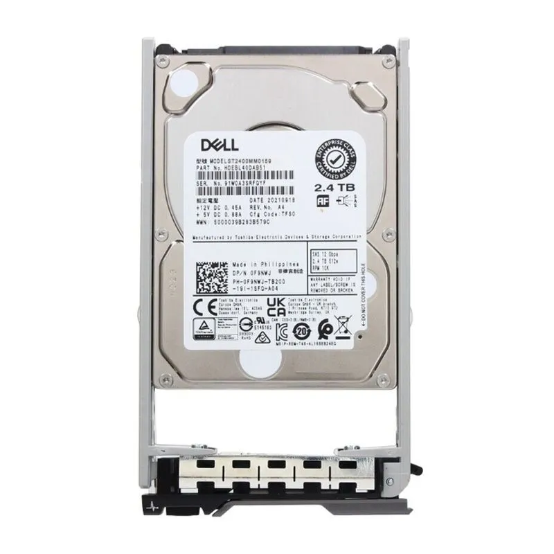 Hd 2,4tb SaS 256mb 10000rpm 2,5 C/ Gaveta Servidor ST2400MM0159 Seagate/Dell