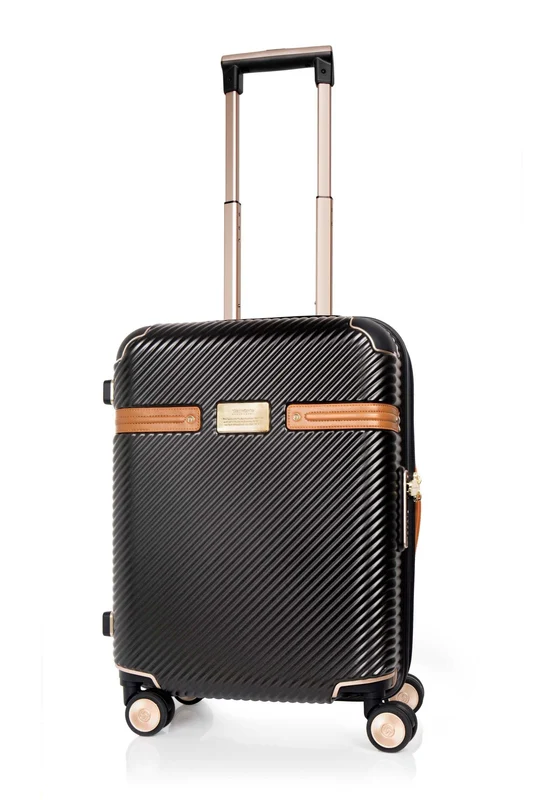 Samsonite SBL Richmond II Spinner Luggage Black/Cognac / 55 cm