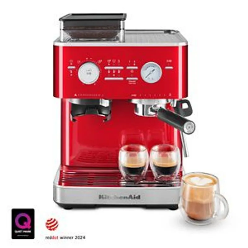 Máquina de café expresso semiautomática com moinho de café 859711671810