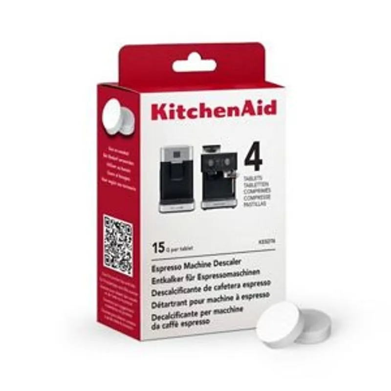 Pastilhas de descalcificação para máquina de café expresso KitchenAid (4 unidades) 859711730010