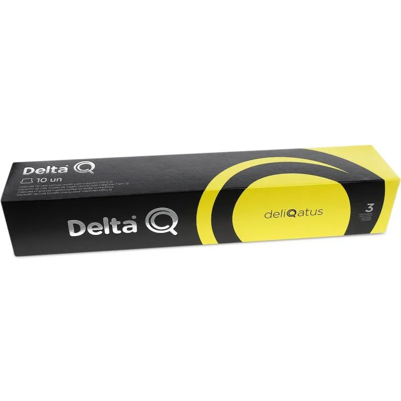 Cápsula De Café Delta Q Deliqatus - 10 Un