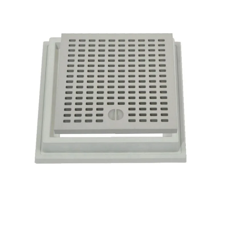 Ralo Grelha com Aro em pp 30x30 - 970PP30N - odem