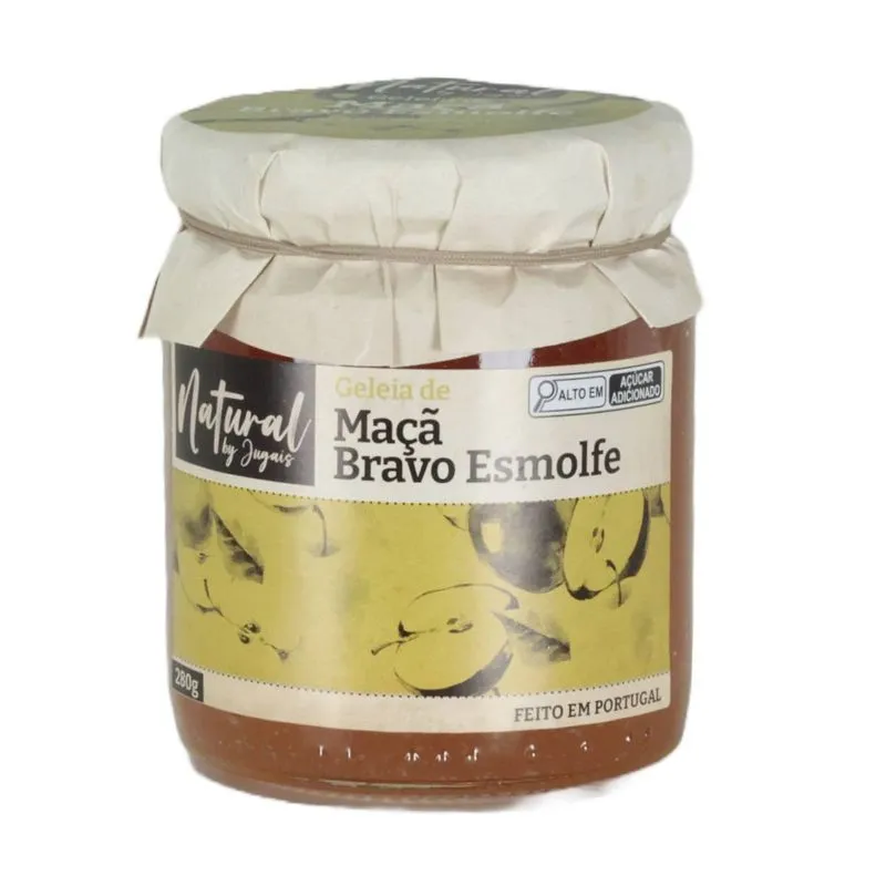 Geleia Portuguesa NATURAL BY JUGAIS Doce de Maçã Bravo de Esmofo 280g