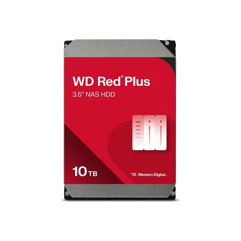 Disco duro Interno Western Digital 10TB 3.5" RED PLUS