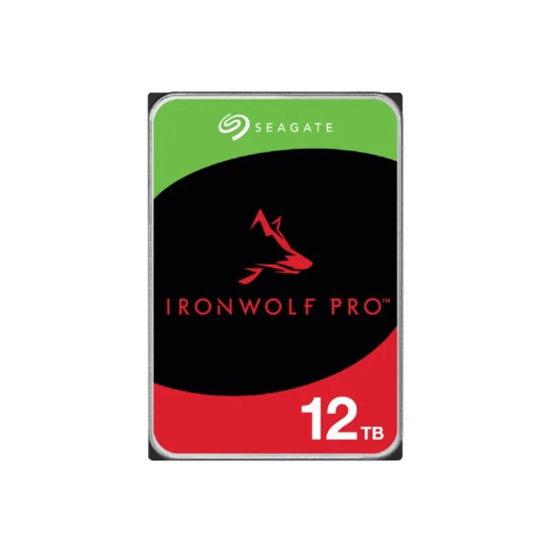 Disco duro interno Seagate 12TB 3.5" NAS IRONWOLF PRO
