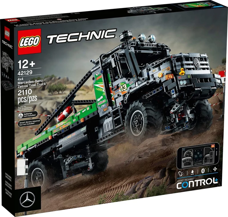 LEGO 42129 4x4 Mercedes-Benz Zetros Trial Truck - Technic Tates Toys