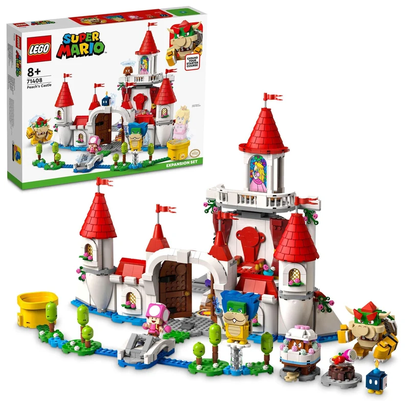 LEGO SUPER MARIO Peach's Castle EXPANSION SET 1216 pcs Block Building Toy 71408