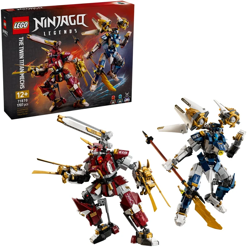 LEGO 71870 The Twin Titan Mechs - Ninjago Tates Toys