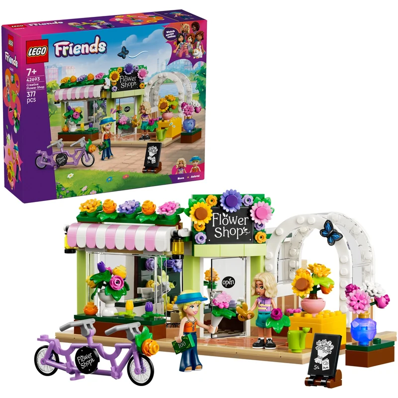 LEGO 42693 Creative Flower Shop - Friends Tates Toys