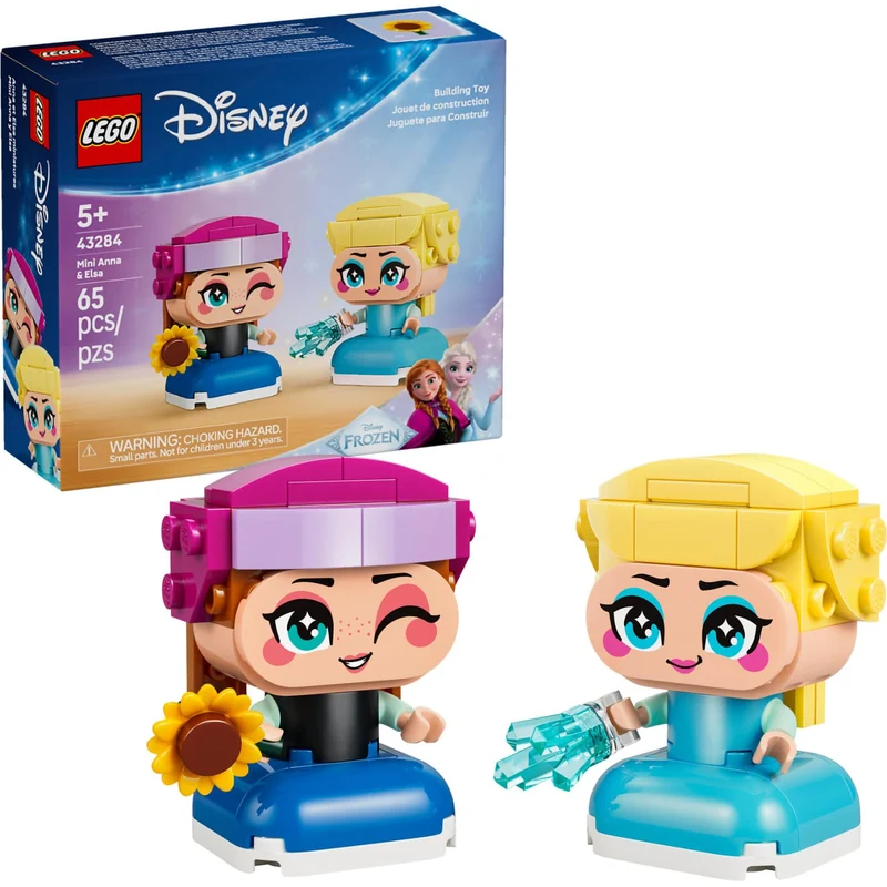 LEGO 43284 Mini Anna and Elsa - Disney Tates Toys