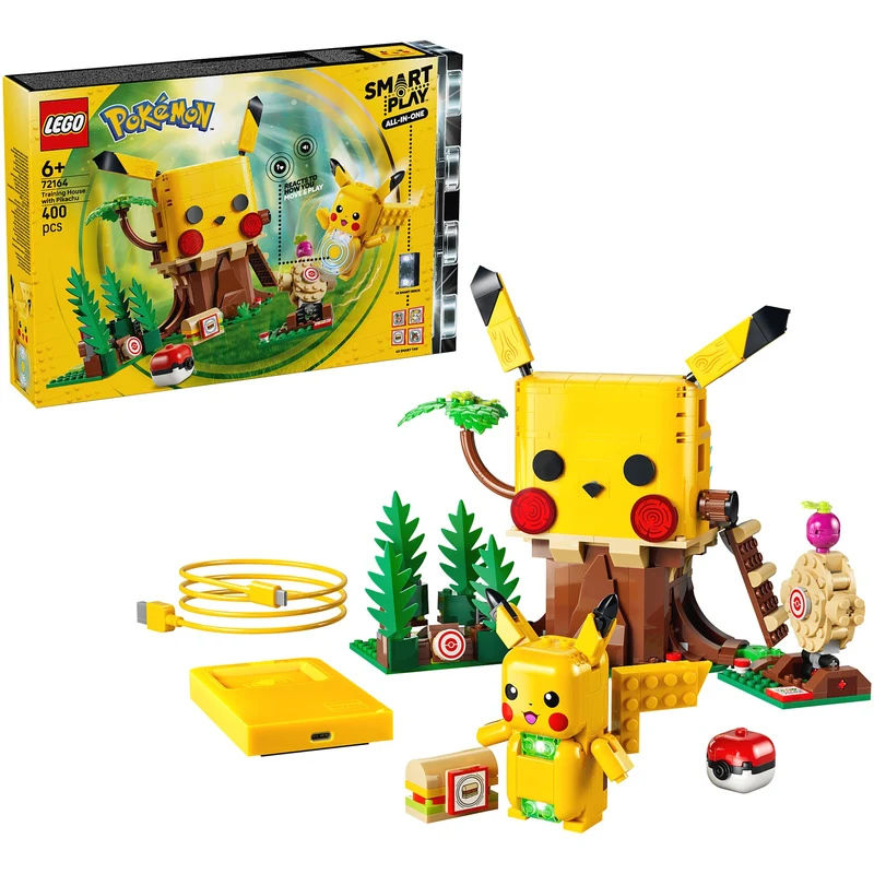 LEGO 72164 SMART Play All-In-One Training House with Pikachu - Pokémon Tates Toys