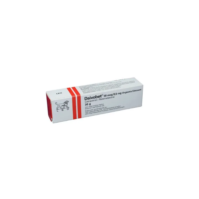 Daivobet Ungüento 50 Mcg / 0.5 Mg Caja con Tubo con 30 G