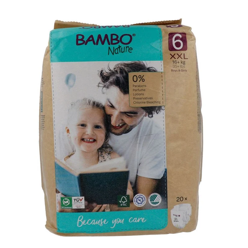 Bambo Nature Luier 6 XXL 16-30 kg 20 stuks