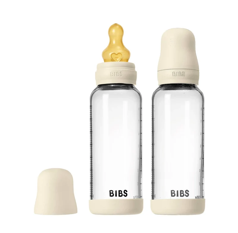 Glass Baby Bottle Set - 8 Fl Oz/2pk - Ivory Open Box