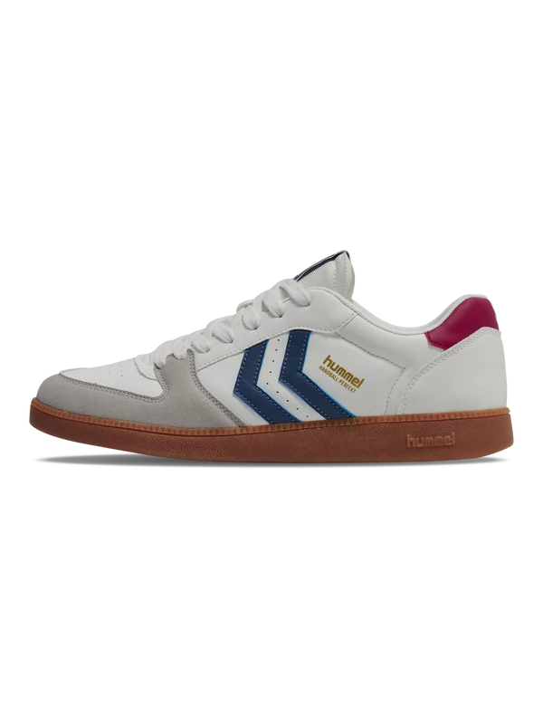 hummel Unisex Handball Perfekt Sp Shoes White/Crimson/Flint Stone / 6