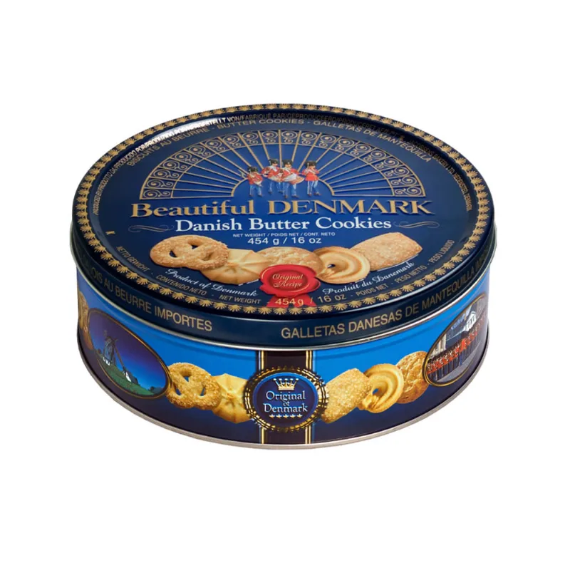 Galletitas Sabor Manteca 454 Grs Jacobsen Galletitas Jacobsen Wonderfull Lata 454 G
