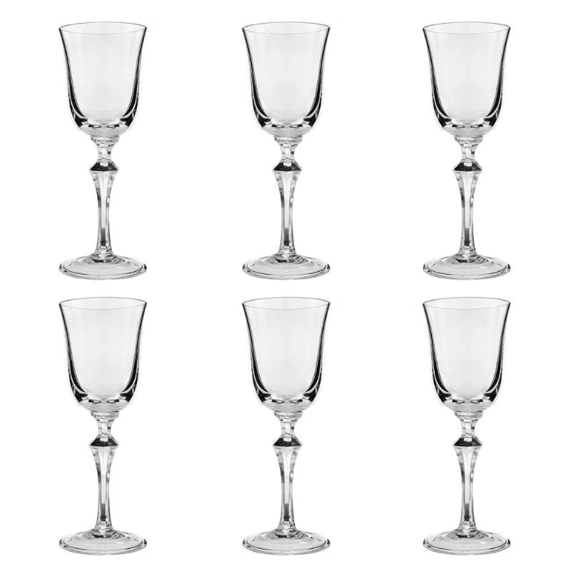 Jogo de 6 Taças em Cristal Strauss Vinho Branco - 310 ml - Leblon