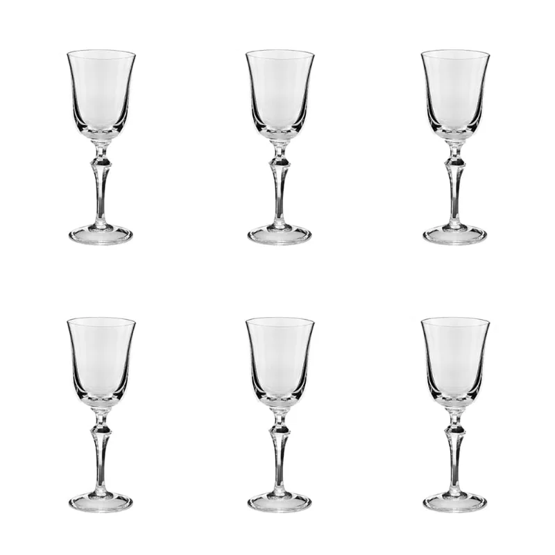Jogo de 6 Taças em Cristal Strauss Licor - 110 ml - Leblon
