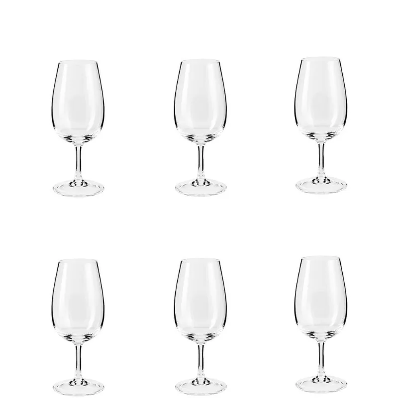 Jogo de 6 Taças em Cristal Strauss Degustação/ISO - 255 ml - Liso