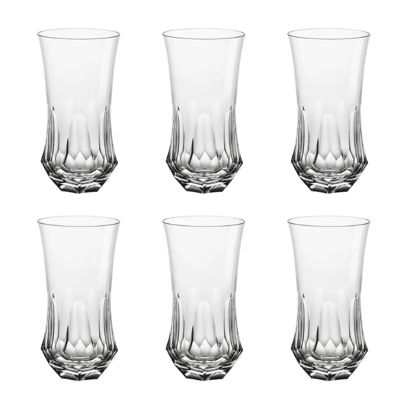 Jogo de 6 Copos em Cristal Strauss Long Drink - 400 ml - Noronha