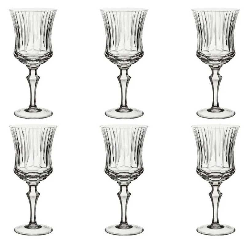 Jogo de 6 Taças em Cristal Strauss para Água - 365 ml - Florença