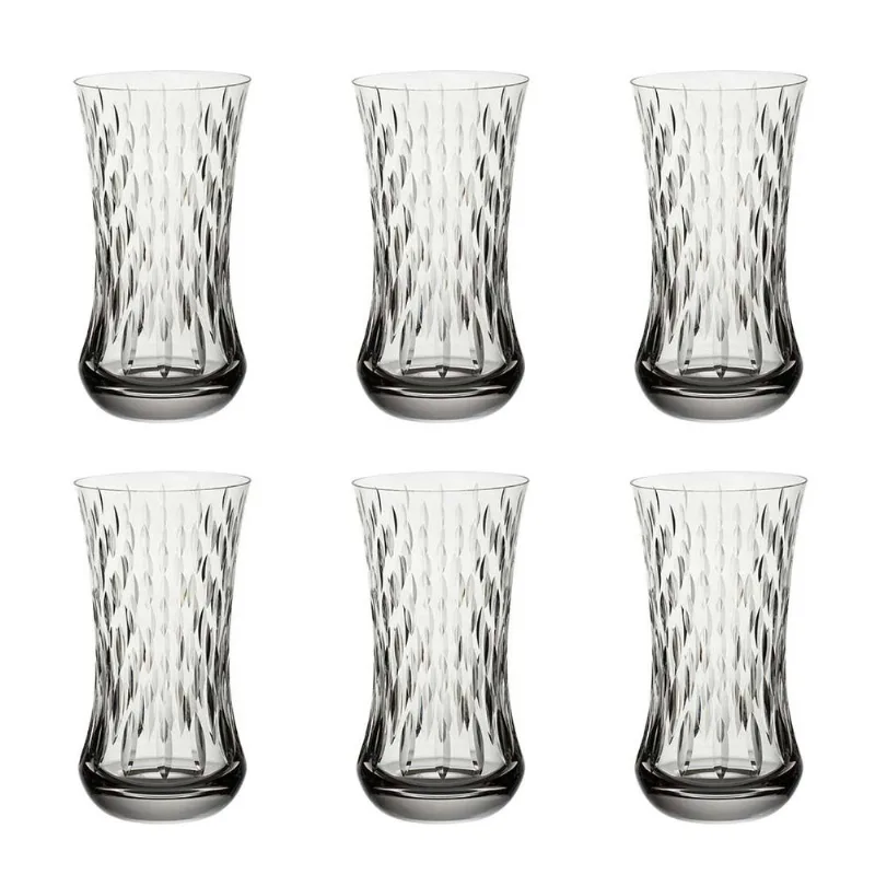 Jogo de 6 Copos em Cristal Strauss para Long Drink - 400 ml - Aura