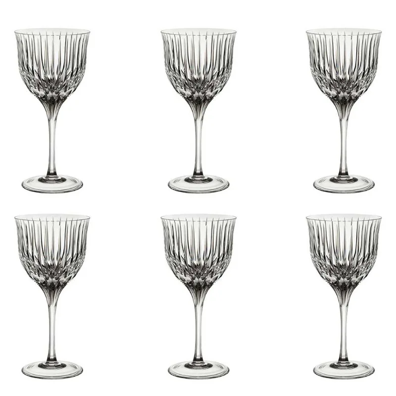 Jogo de 6 Taças em Cristal Strauss para Vinho Tinto - 290 ml - Roma