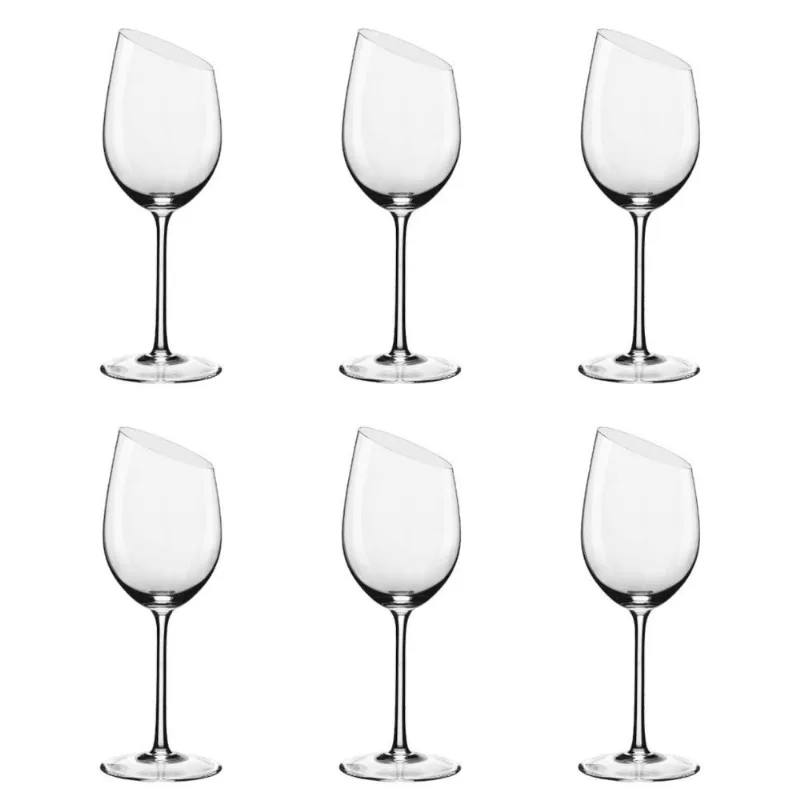 Jogo de 6 Taças de Cristal Strauss Água - 430 ml - Sense