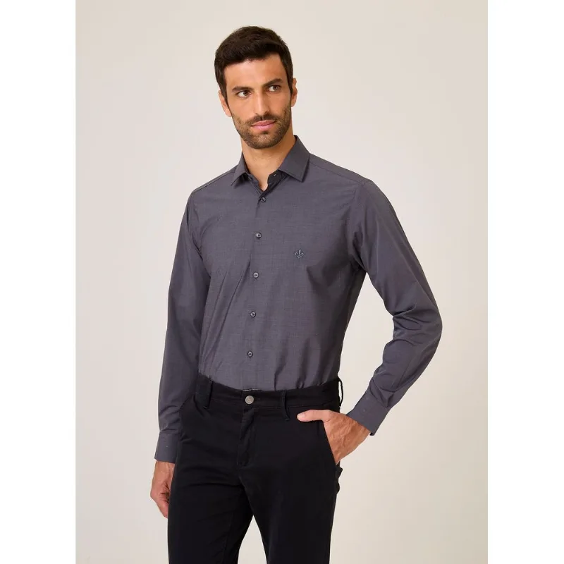 Camisa Slim Fit Wrinkle Free Dudalina Masculina 42