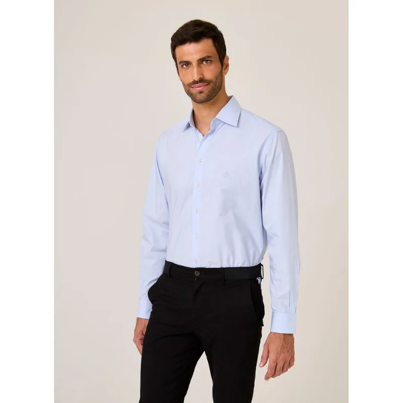 Camisa Comfort Fit Wrinke Free Fio a Fio Dudalina Masculina 48