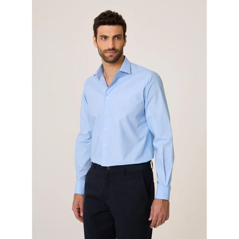 Camisa Tricoline Lisa Dudalina Masculina 38