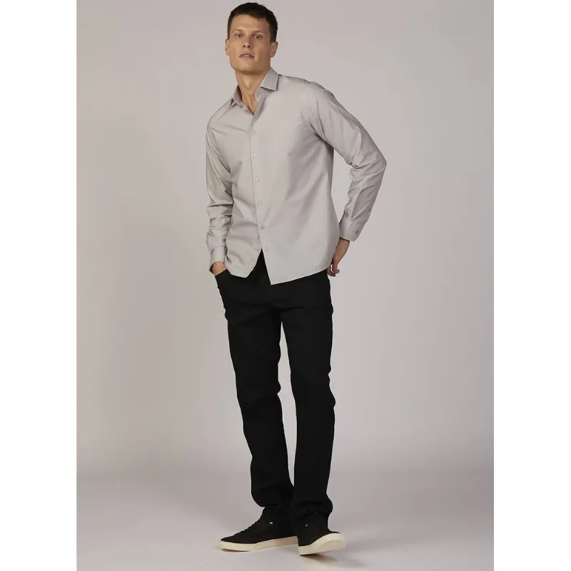 Camisa Tricoline Lisa Dudalina Masculina 40