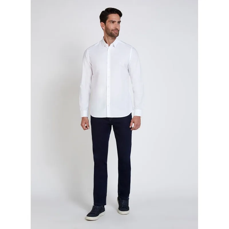 Camisa Tricoline Lisa Dudalina Masculina 36