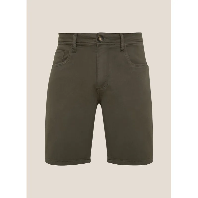 Bermuda Slim Fit Moletom Color Dudalina Masculina 50