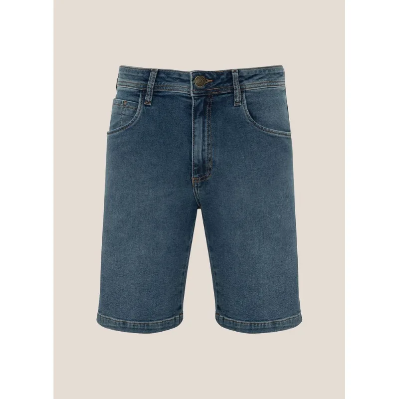 Bermuda Jeans Moletom Slim Fit Dudalina Masculina 52