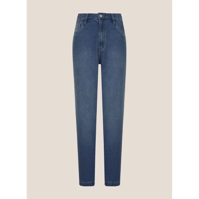 Calça Jeans Mom Elena Dudalina Feminina 40