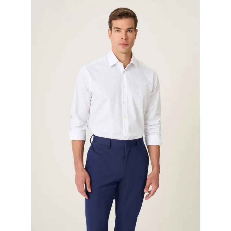 Camisa Comfort Fit Thermo Control Listrada Dudalina Masculina 46