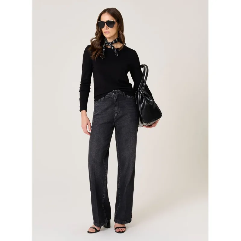 Calça Jeans Reta Camila Dudalina Feminina 36