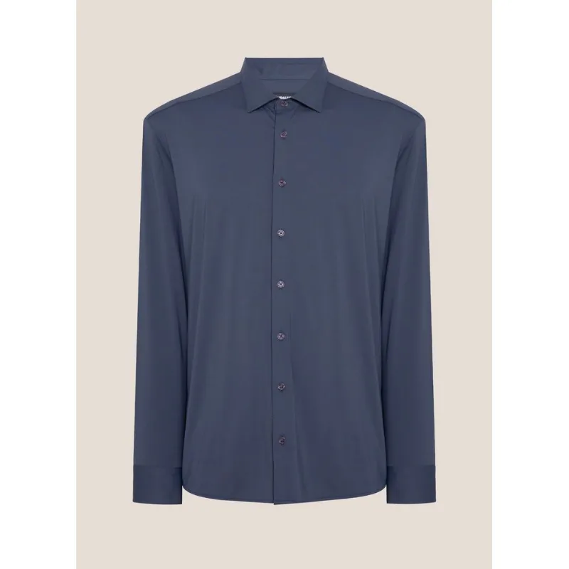 Camisa Slim Fit Performance Maquinetada Dudalina Masculina 46