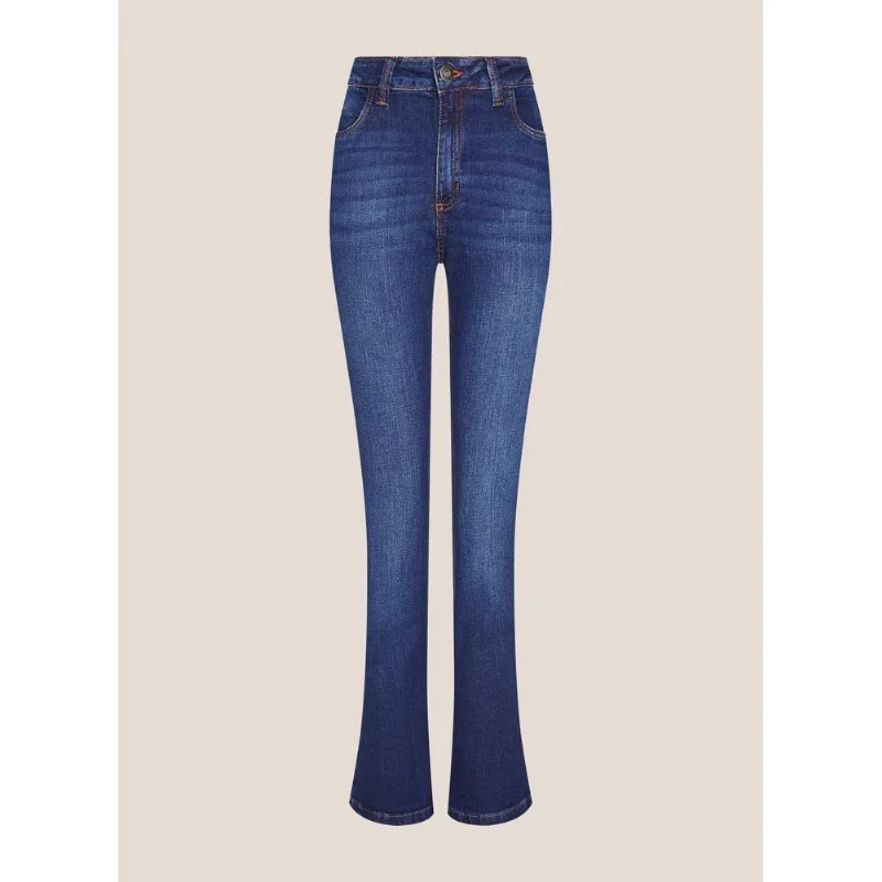 Calça Jeans Bootcut Dudalina Feminina 46