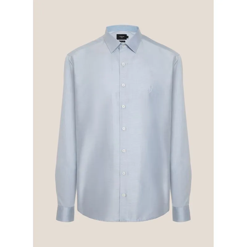 Camisa Slim Fit Fio Egípcio Dudalina Masculina 5