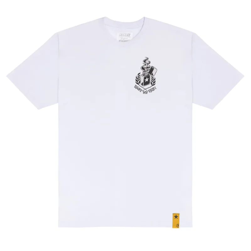 Fire T-Shirt Light My Fire - Branco - XGG