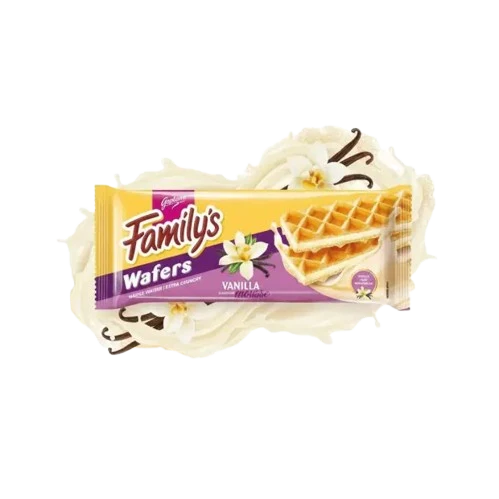 GOPLANA FAMILY'S WAFERS VANILLA MOUSSE 130GR