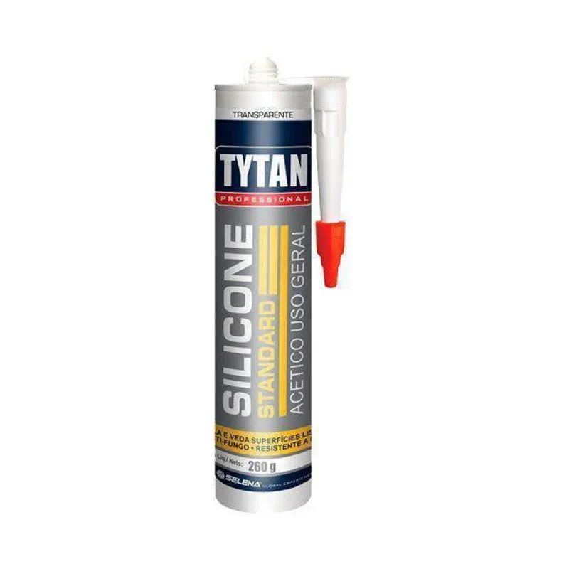 Silicone Acético Tytan Standard 260g Cor Branco