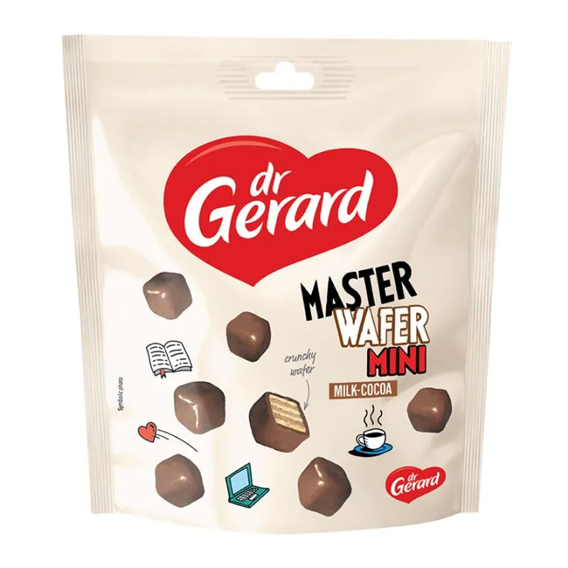 Master Wafer DR GERARD Mini Milk Cocoa 110g
