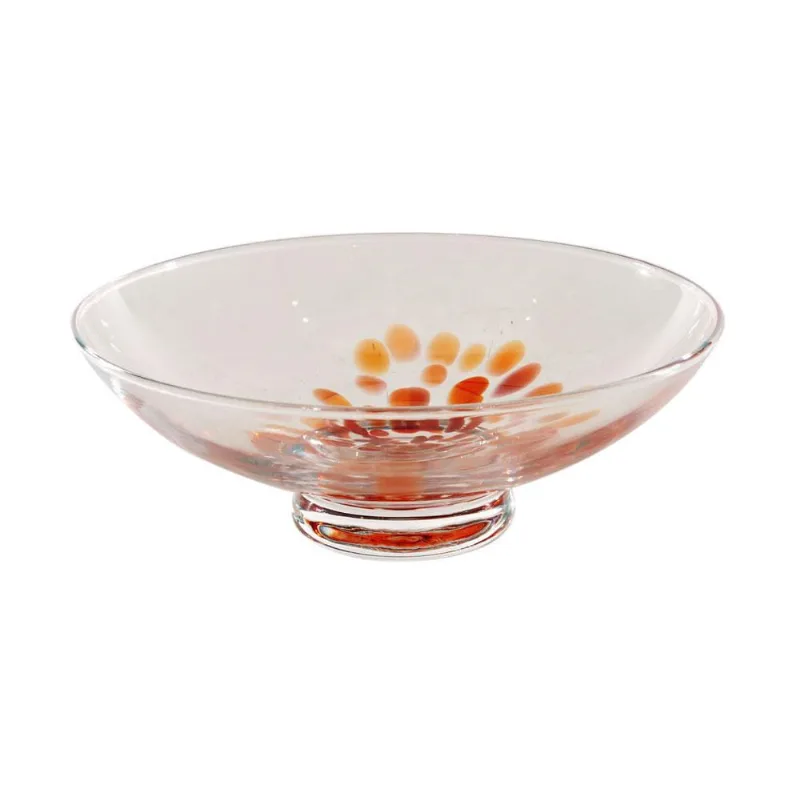 Vaso de centro Confeti Rubi com 23 cm x 8 cm