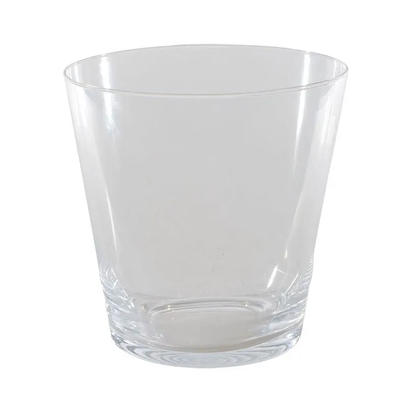 Vaso Decorativo Bianco & Nero 'Bucket' Transparente e Incolor, 21,5 cm x 15 cm x 31,5 cm