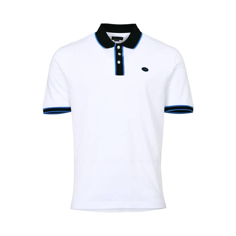 Eden Park Men’s Contrast Trim Cotton Regular Fit Polo Shirt 52